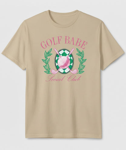 The "Golf Babe" Social Club Tee