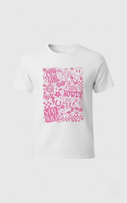Stay Wild, Cowgirl: The Ultimate Western Graphic Tee