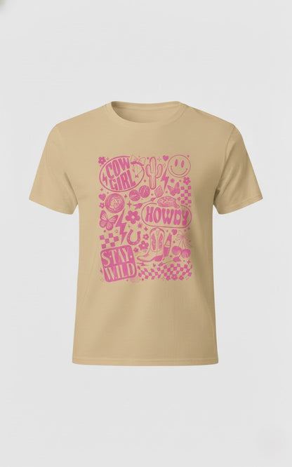 Stay Wild, Cowgirl: The Ultimate Western Graphic Tee