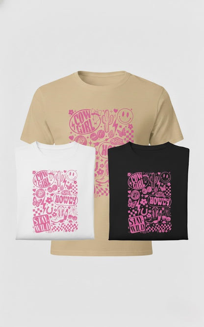 Stay Wild, Cowgirl: The Ultimate Western Graphic Tee